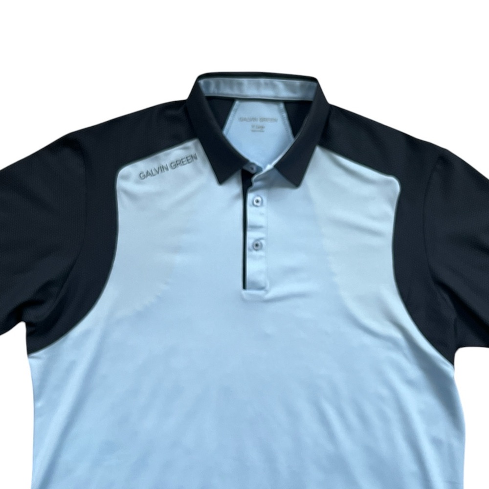 Galvin‎ Green Men's Blue Massimo Ventil8 Golf Polo Shirt Size Xlarge NWOT - Picture 4 of 11
